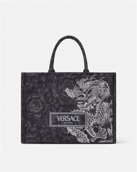 borse donna versace|versace athena handbag.